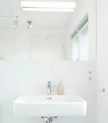 Ein Badezimmer in der Unterkunft DowntownApartment Ludwigsburg