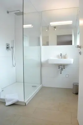 Ein Badezimmer in der Unterkunft DowntownApartment Ludwigsburg