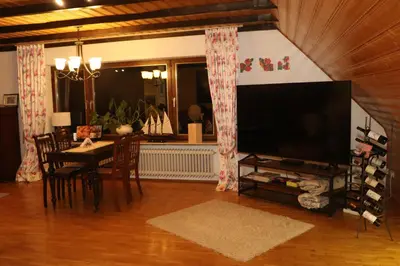 TV/Unterhaltungsangebot in der Unterkunft Ruhiges Appartement August-Kutterer-Str 25 Karlsruhe