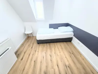 Ein Bett oder Betten in einem Zimmer der Unterkunft Haus,Weinberg22