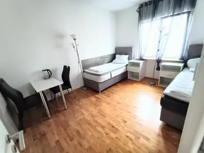 Ein Bett oder Betten in einem Zimmer der Unterkunft Haus,Weinberg22