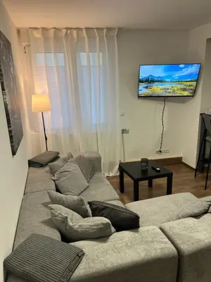 TV/Unterhaltungsangebot in der Unterkunft Ferienwohnung zum Kriegerdenkmal