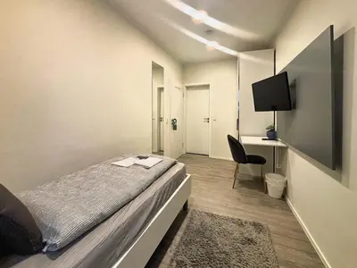 TV/Unterhaltungsangebot in der Unterkunft HAVENU Hotel Quartier 8