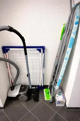 Grundriss der Unterkunft STN Kocherwald Suite - Ferienwohnung mit 4 Schlafzimmer, 8 Big Beds, Parkplatz & Balkon, Highspeed WLAN, Netflix Premium, Zentral zu Audi & Schwarz Gruppe