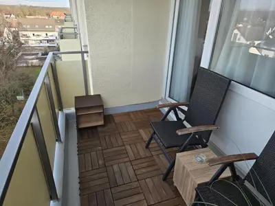 TV/Unterhaltungsangebot in der Unterkunft Ferienwohnung Nähe Flughafen