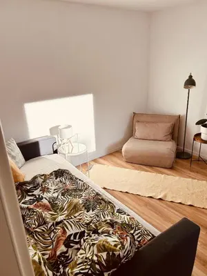 Ein Bett oder Betten in einem Zimmer der Unterkunft Odw homes - small cozy old town apartment