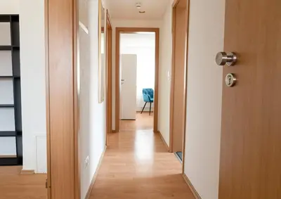 Grundriss der Unterkunft G-Living Louis-Hentges32 City & Work Apartment