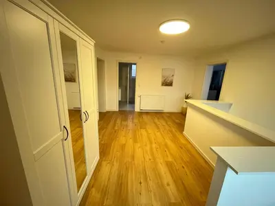 Grundriss der Unterkunft Moderne Ferienwohnung zentral in Hemsbach