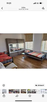Ein Bett oder Betten in einem Zimmer der Unterkunft Gasthaus Higer