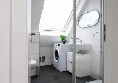Ein Badezimmer in der Unterkunft G Living Klingenberger153 DG City and Work