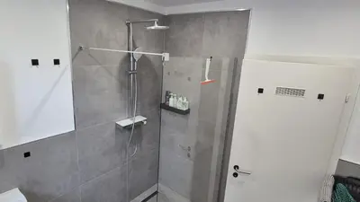 Ein Badezimmer in der Unterkunft Central City Apartment Mozart