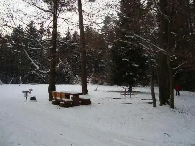 Holiday Home Nur-Dach-Ferienhaus für vier Personen by Interhome im Winter