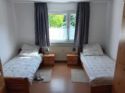 Ein Bett oder Betten in einem Zimmer der Unterkunft Quiet & beautiful apartment