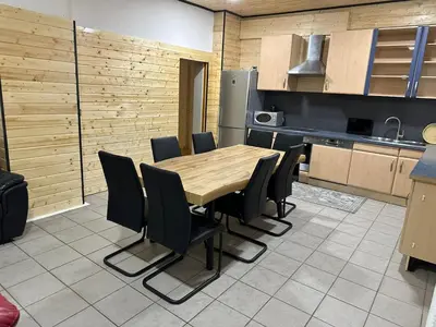 Küche/Küchenzeile in der Unterkunft Unterkunft für Monteure, ruhige Lage nahe dem Zentrum