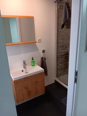 Ein Badezimmer in der Unterkunft Anderer Apartment