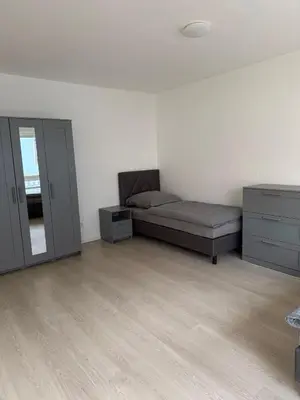 Ein Sitzbereich in der Unterkunft Monteurwohnung Lampertheim
