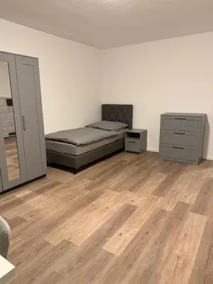 Ein Sitzbereich in der Unterkunft Monteurwohnung Mannheim