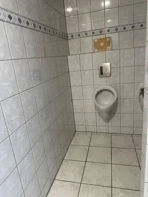 Ein Badezimmer in der Unterkunft Monteurunterkunft in ruhiger Lage, nahe Zentrum