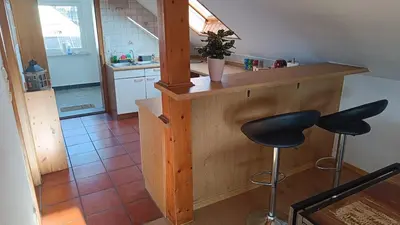 Küche/Küchenzeile in der Unterkunft Schöne helle Wohnung für 2 Personen
