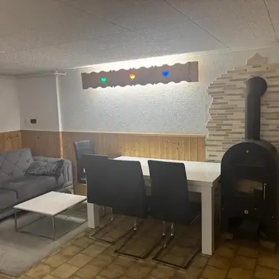 Apartment with kitchen