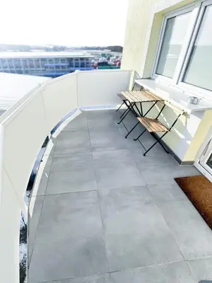 Ein Balkon oder eine Terrasse in der Unterkunft Durdi - Serviced Apartments - 24h Self-Check-in & Parking