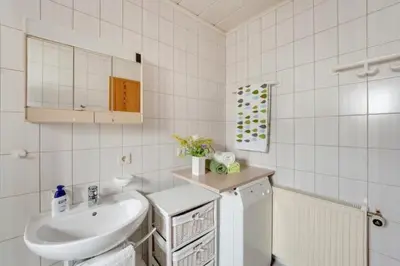 Küche/Küchenzeile in der Unterkunft Ferienwohnung PfalzRide