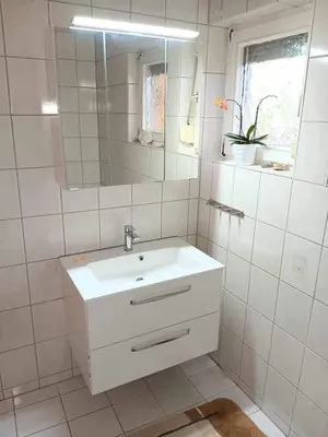 Ein Badezimmer in der Unterkunft Sonnenhof