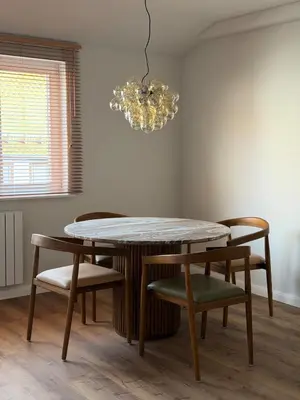 Grundriss der Unterkunft Art and Elegance, Family Friendly 2Bedroom Apartment near Frankfurt Airport, Free Parking