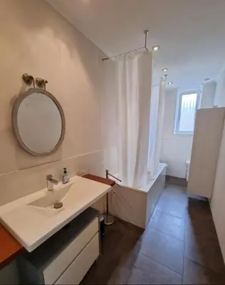 Ein Badezimmer in der Unterkunft Süße Marie 2