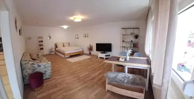 TV/Unterhaltungsangebot in der Unterkunft Dürkheimer Auszeit-gemütliches Studio am Kurpark