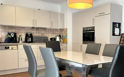 Küche/Küchenzeile in der Unterkunft Apartment Sonnenschein