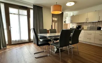 Küche/Küchenzeile in der Unterkunft Apartment Sonnenschein