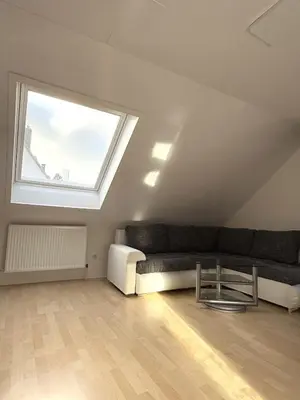 Ein Sitzbereich in der Unterkunft Helles & Modernes Apartment in Heilbronn