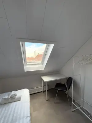 Ein Bett oder Betten in einem Zimmer der Unterkunft Helles & Modernes Apartment in Heilbronn