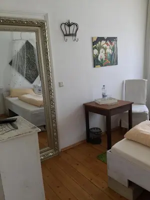 Ein Bett oder Betten in einem Zimmer der Unterkunft Vivo-Vino