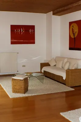 Ein Sitzbereich in der Unterkunft Vivo-Vino