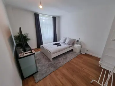 Ein Bett oder Betten in einem Zimmer der Unterkunft Süße Marie 4