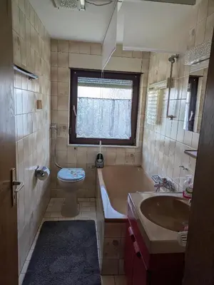 Ein Badezimmer in der Unterkunft Gabis' Apartment