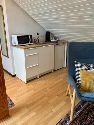 Küche/Küchenzeile in der Unterkunft Domus Palatina FeWo & Business Apartments