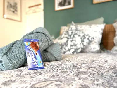 Ein Bett oder Betten in einem Zimmer der Unterkunft COZEE - The Oasis