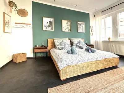Ein Bett oder Betten in einem Zimmer der Unterkunft COZEE - The Oasis