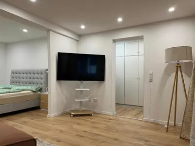 TV/Unterhaltungsangebot in der Unterkunft Expat Apartment Furnished Near Heidelberg Center