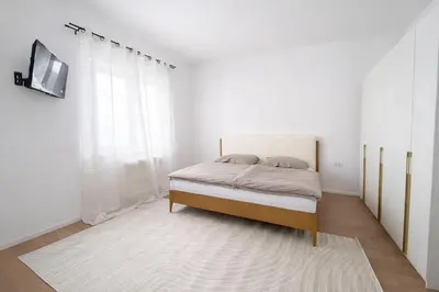 Ein Bett oder Betten in einem Zimmer der Unterkunft Urban Stay Goldstadt