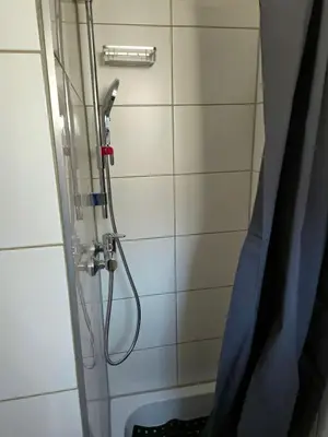 Ein Badezimmer in der Unterkunft Modern Appartement near city of Darmstadt