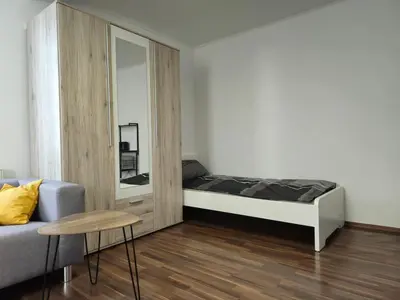 Ein Bett oder Betten in einem Zimmer der Unterkunft Charming Appartement