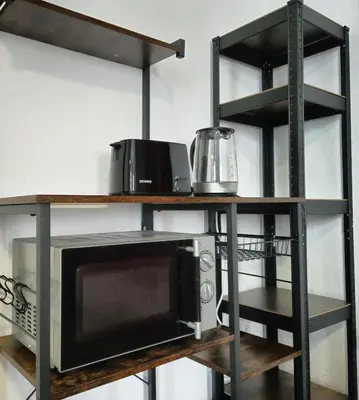 Küche/Küchenzeile in der Unterkunft Charming Appartement