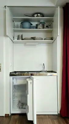 Küche/Küchenzeile in der Unterkunft Charming Appartement