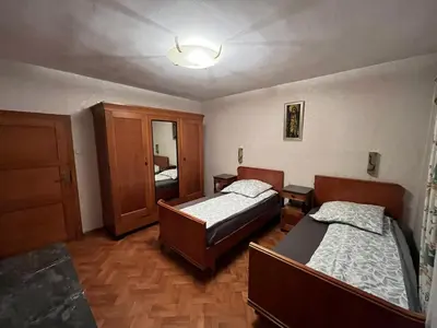 Ein Bett oder Betten in einem Zimmer der Unterkunft Leimen Work & Sleep
