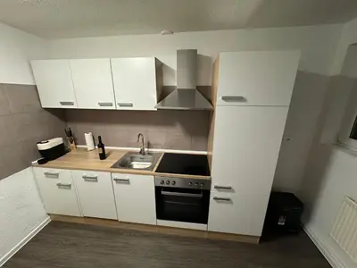Küche/Küchenzeile in der Unterkunft Beautiful 3 bedroom apartment