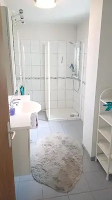 Ein Badezimmer in der Unterkunft Beautiful apartment with lots of space to relax
